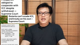 MGA LOYALISTA KIKILOS NA! PAPASUKIN NA ANG ICC! ROQUE SINISI SI PBBM BAKIT NAWATAK ANG UNITEAM!