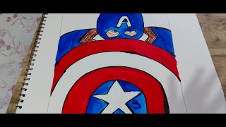 Drawing Capital America By SANJANA RAJ || OFFICIAL SANJANA RAJ