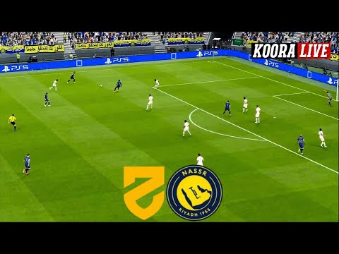 بث مباشر مباراة النصرضد الحزم تعليق عربي دوري روشن السعودي للمحترفين