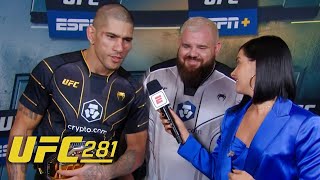 Alex Pereira talks knockout of Israel Adesanya at UFC 281 | ESPN MMA