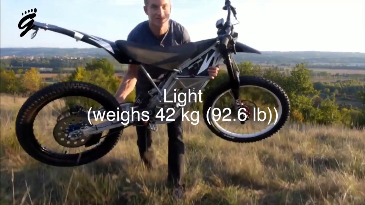 Moto de trilha elétrica da LMX Bikes é a mais leve do mundo!