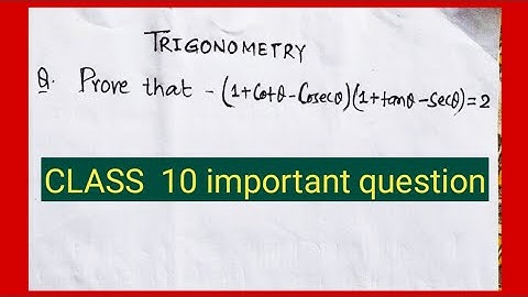 prove that (1+cot theta-cosec theta)(1+tan theta+sec theta)=2