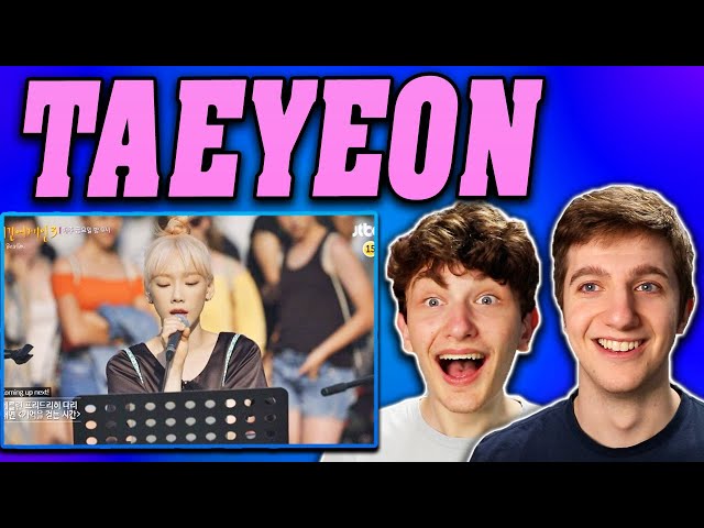 TAEYEON - 'When We Were Young' at Begin Again 3 REACTION!! (Adele Cover) class=