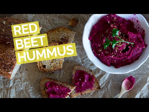 Red Beet Hummus Recipe Without Tahini