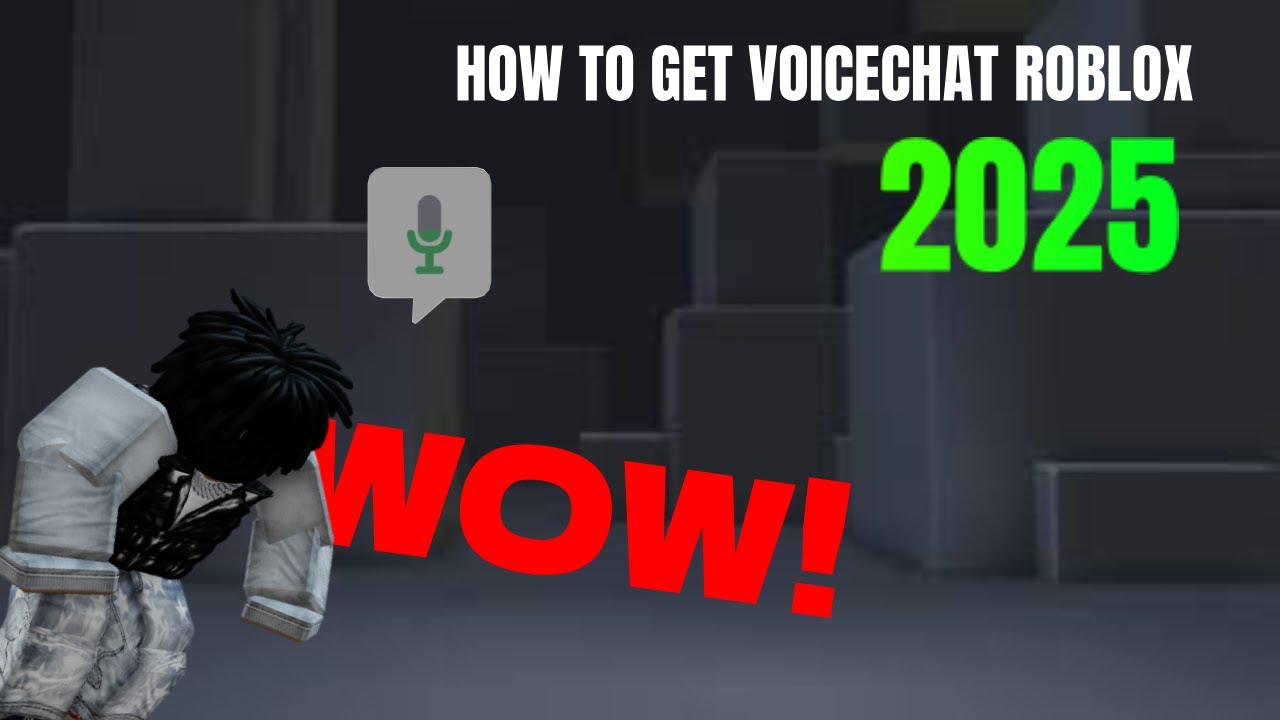 HOW To Get VOICE CHAT On ROBLOX In 2025 Easy 2 Step Working Method 