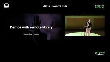 Day II - Juho Saarinen - ROBOT FRAMEWORK REMOTE LIBRARY IN PRACTICE (WITH DEMOS)