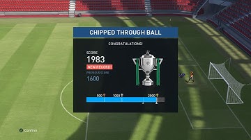 Pro Evolution Soccer 2017 Chipped Through Ball Skills Training