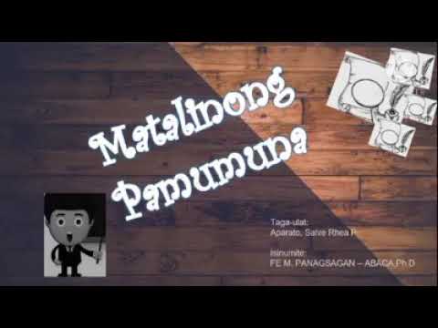 Report: Matalinong Pamumuna