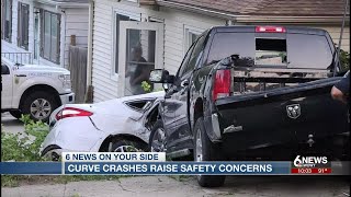 Curve crashes raise safety concerns in Bellevue neighborhood