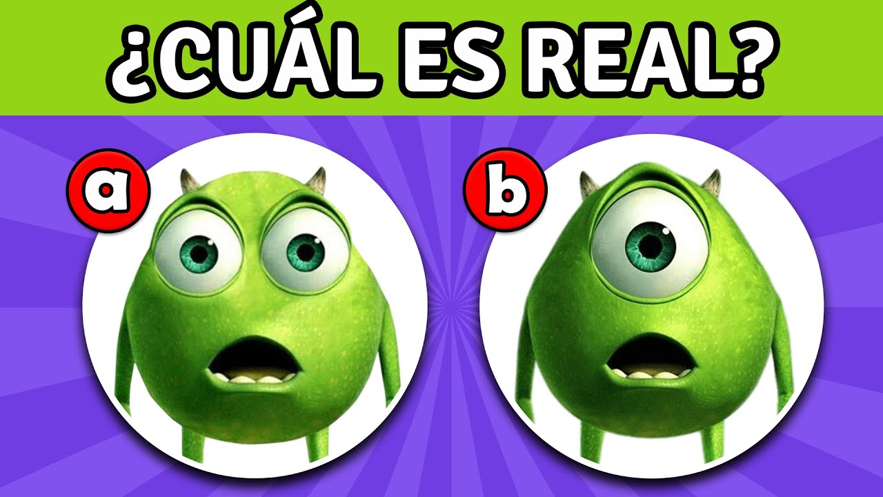 ADIVINA CUÁL ES EL PERSONAJE DE DISNEY REAL - YouTube