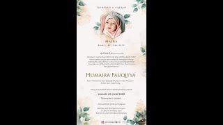 TEMA S | Undangan Digital Video Custom Aqiqah | Undangan Digimo