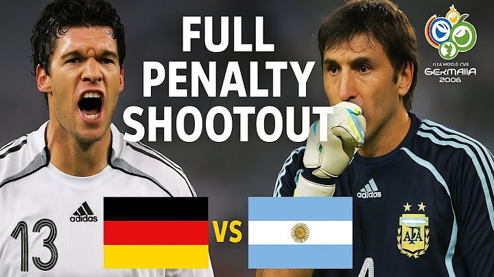 Germany vs Argentina 2006 ⚽ FULL Penalty Shootout | World Cup Quarter Final Thriller!