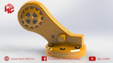 [hoccokhi] Hướng dẫn vẽ Link-1 (Link of Robot Arm) | Matlab Simulink + Solidworks - phần 3