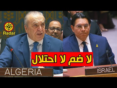 Russia And China Abstained From Voting And The Algerian Representative Revealed The Reasons For