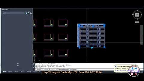 Thong Kê Danh Mục Bản Vẽ