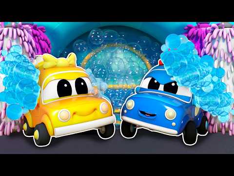 LITTLE CARS learn to stay clean at the CAR WASH