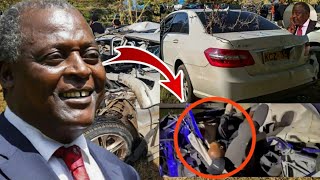 See How Cyrus Jirongo Was Involved In A Fatal Road Accident Driving A Mercedes-Benz E-350