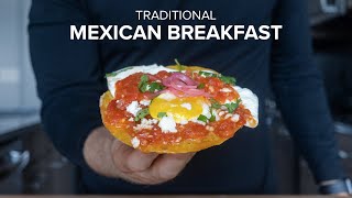 Huevos Rancheros, a simple yet delicious Mexican breakfast.