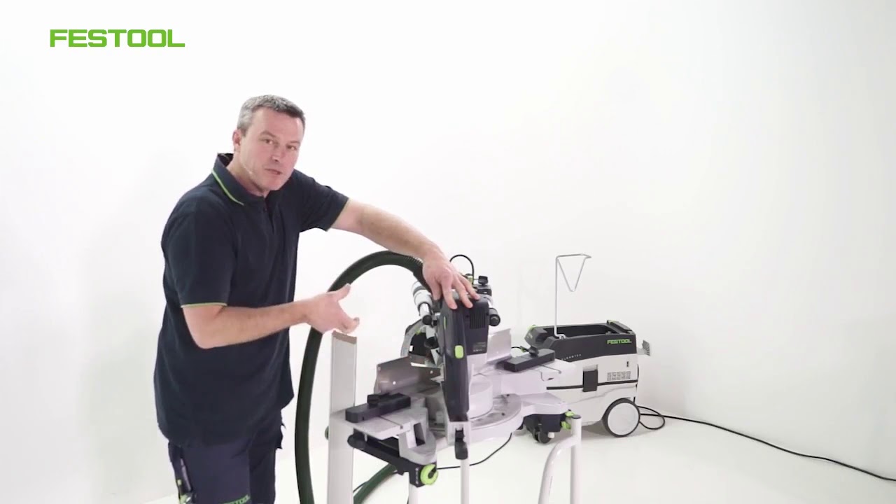 Festool TV épisode 96 : scie à onglets radiale KAPEX KS 120 - accessoires