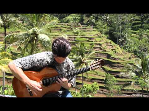 Jeff Peterson performs Paniolo Soul in Ubud, Bali  www.jeffpetersonguitar.com