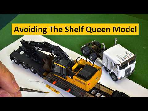 Maintaining Momentum With a Fine Scale Model Build | Low Boy with Excavator | # 370 | Boomer Diorama