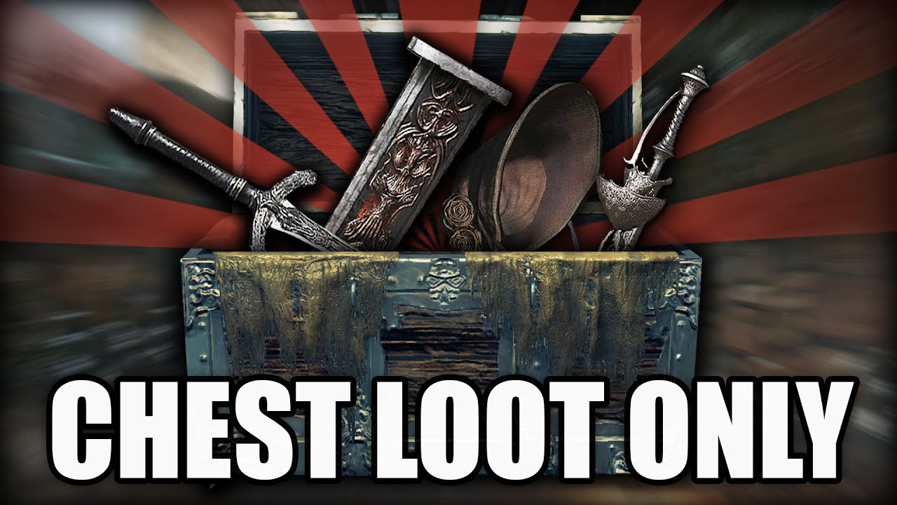 Bloodborne but I Can Only Use Loot From Chests