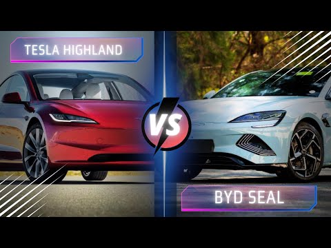 Tesla Model 3 Highland vs. BYD Seal 2024 - Who Comes Out on Top