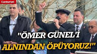 Kuşadasında Hıncahınç Kalabalık Ömer Güneli Alnından Öpüyoruz