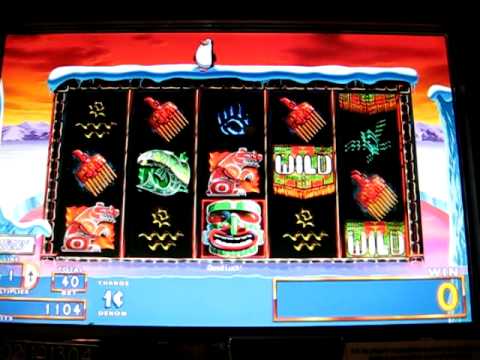 Lucky penny penguin slot machine bonus win
