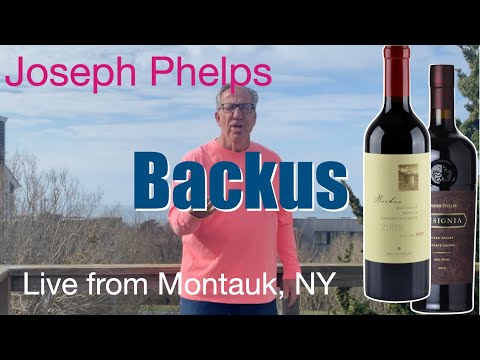 Joseph Phelps Backus || Top Notch Napa Cab || Decants with D