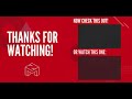 End of video