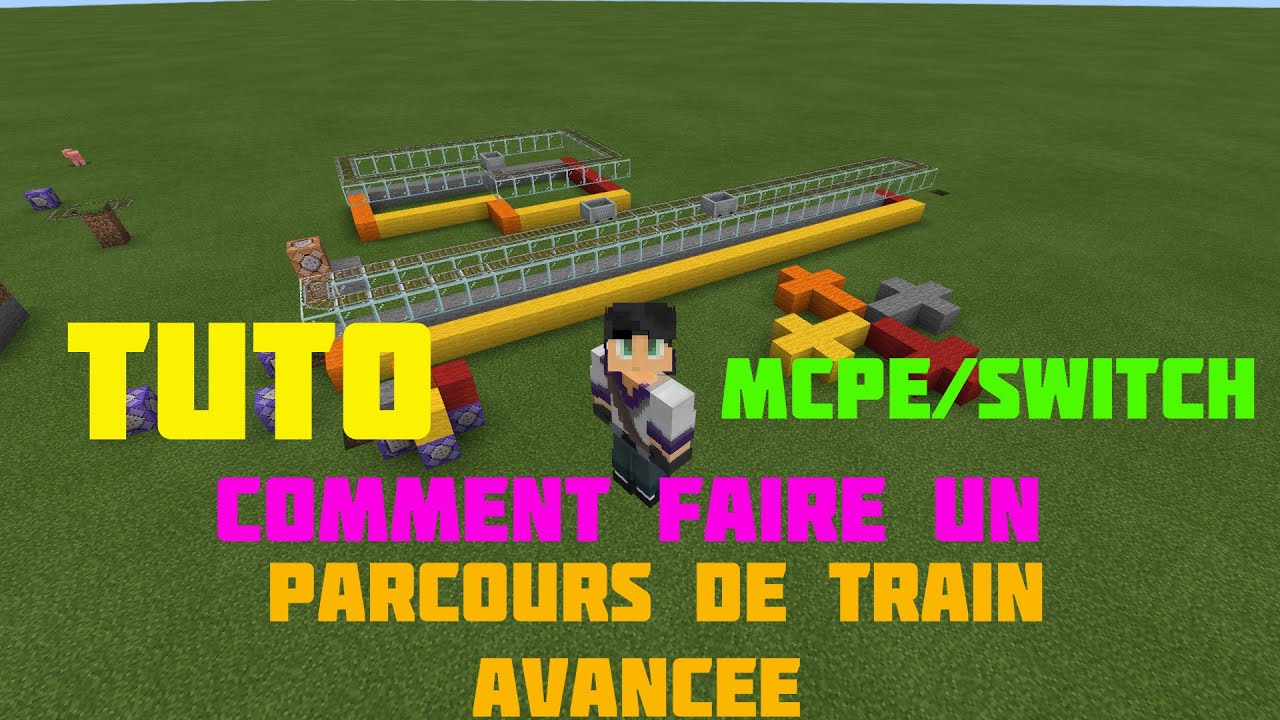 Comment Faire Un Train Dans Minecraft Qui Avance