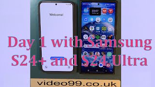 Samsung S24 Plus and S24 Ultra, unbox. by video99.co.uk 956 views 2 months ago 18 minutes