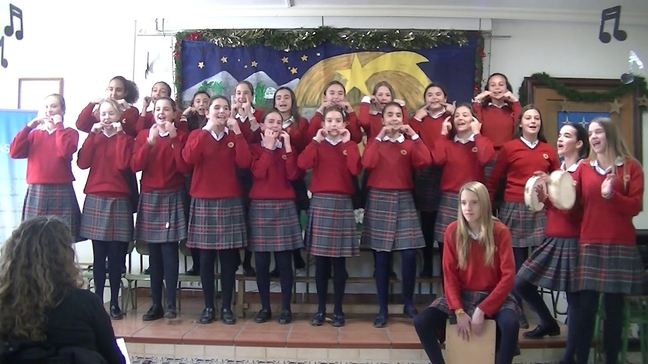 Villancico 1ºESOB A Belén con alegria Diciembre 2017