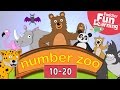 Count 10 to 20 with Number Zoo 🦁