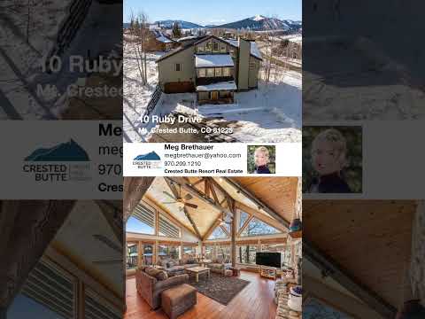 10 Ruby Drive, Mt. Crested Butte, CO home video tour