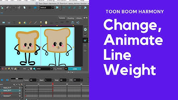 Toon Boom Harmony: Adjust Line Weight