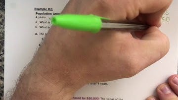 Exponential Growth and Decay - Unit 4.3 Learn from Home Materials Hanover