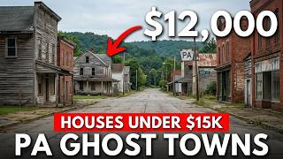 10 Pennsylvania Ghost Towns Selling Houses Under $15,000!!
