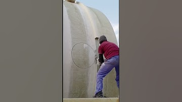 FRP Sodium Hypochlorite Storage Tank Nozzle fittings short video