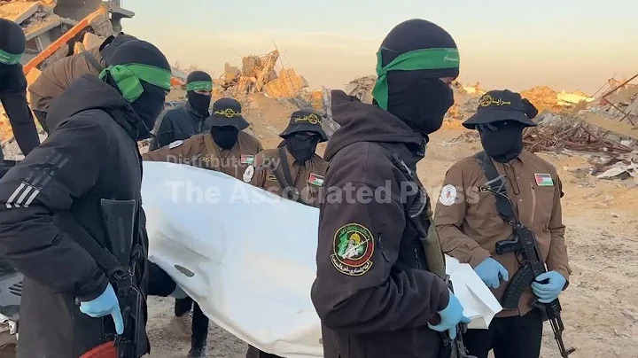 Hamas militants hand over body to Red Cross in Gaza as Israel prepares to receive remains