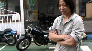 TW225　ロンスイ　リアフェンダーつき！