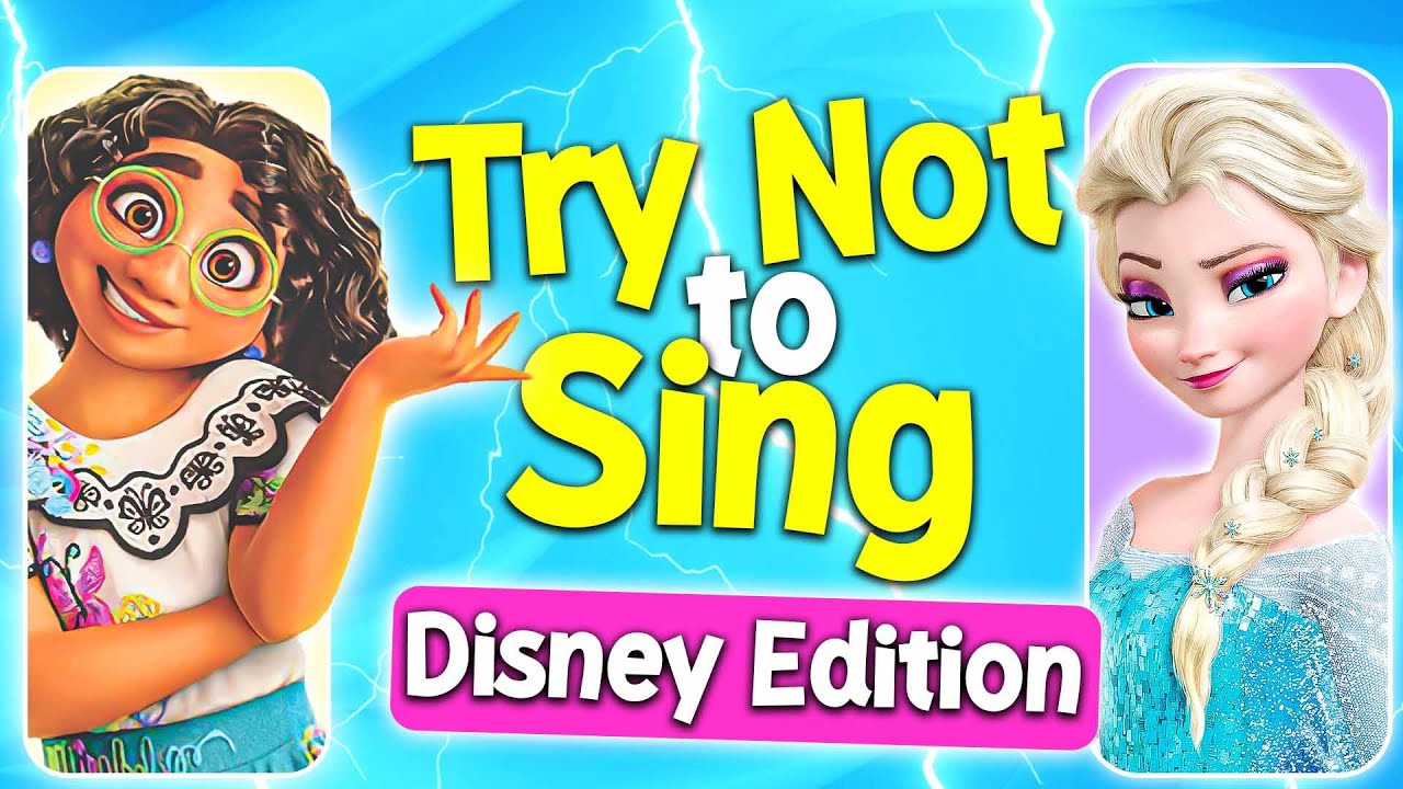 Try Not to Sing Along or Dance🔥| Disney edition | Most popular disney songs😍