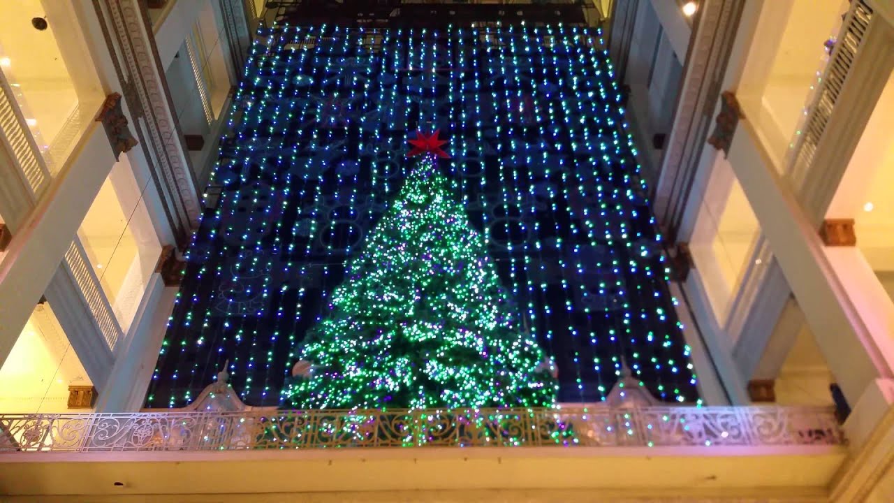 macy 39 s philadelphia christmas light show finale youtube macys philadelphia christmas show