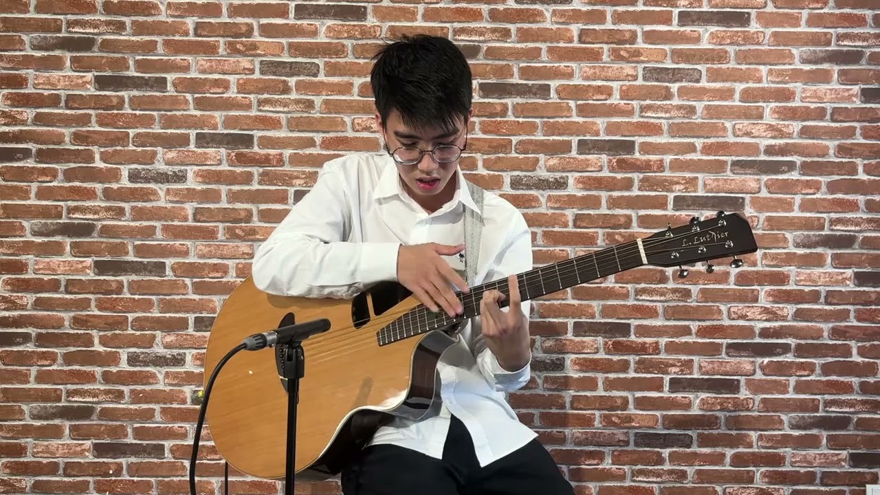 『学生作品』Flaming - Sungha Jung | Guitar Fingerstyle | Brian Tiong