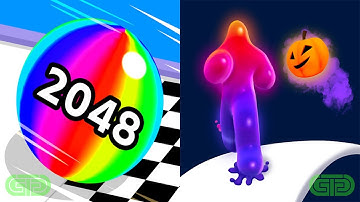 Ball Run 2048 Vs Blob Runner 3D Android iOS Mobile Gameplay Walkthrough 234216