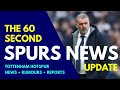 The 60 second spurs news update ange we let the fans down romero set pieces like a pub team