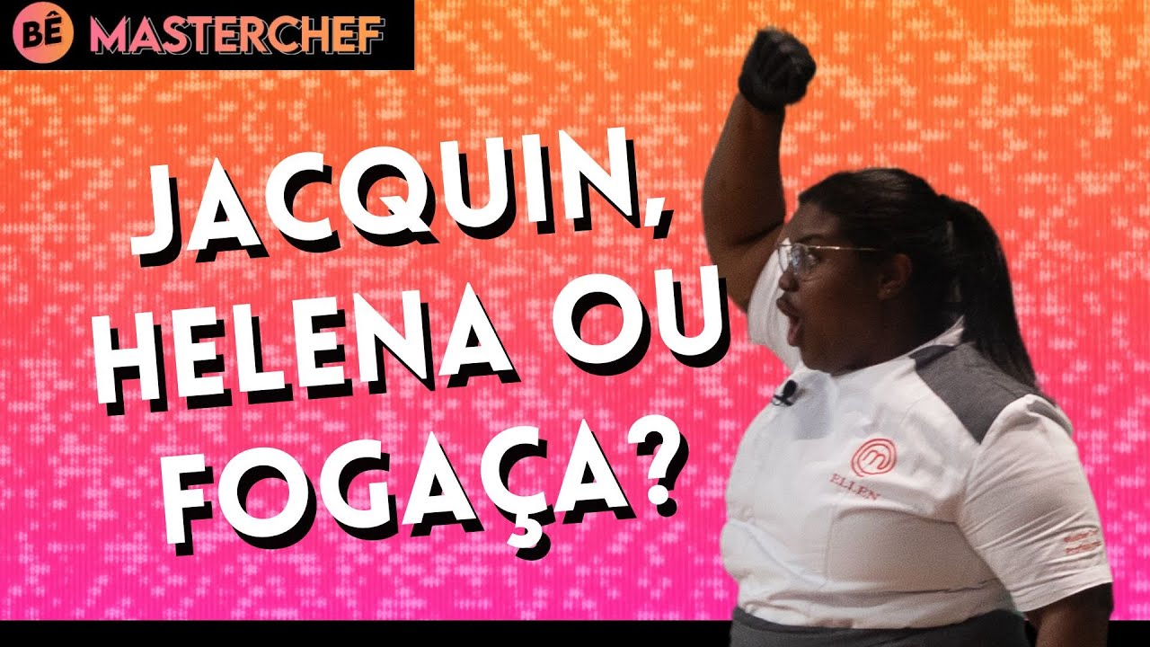 ELIMINADA, ELLEN DIZ COM QUAL JURADO DO MASTERCHEF IRÁ TRABALHAR