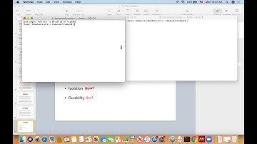 15: Transactions Intro & Demo, ACID Guarantees, Isolation