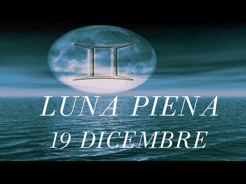 Video: Luna piena a dicembre 2020